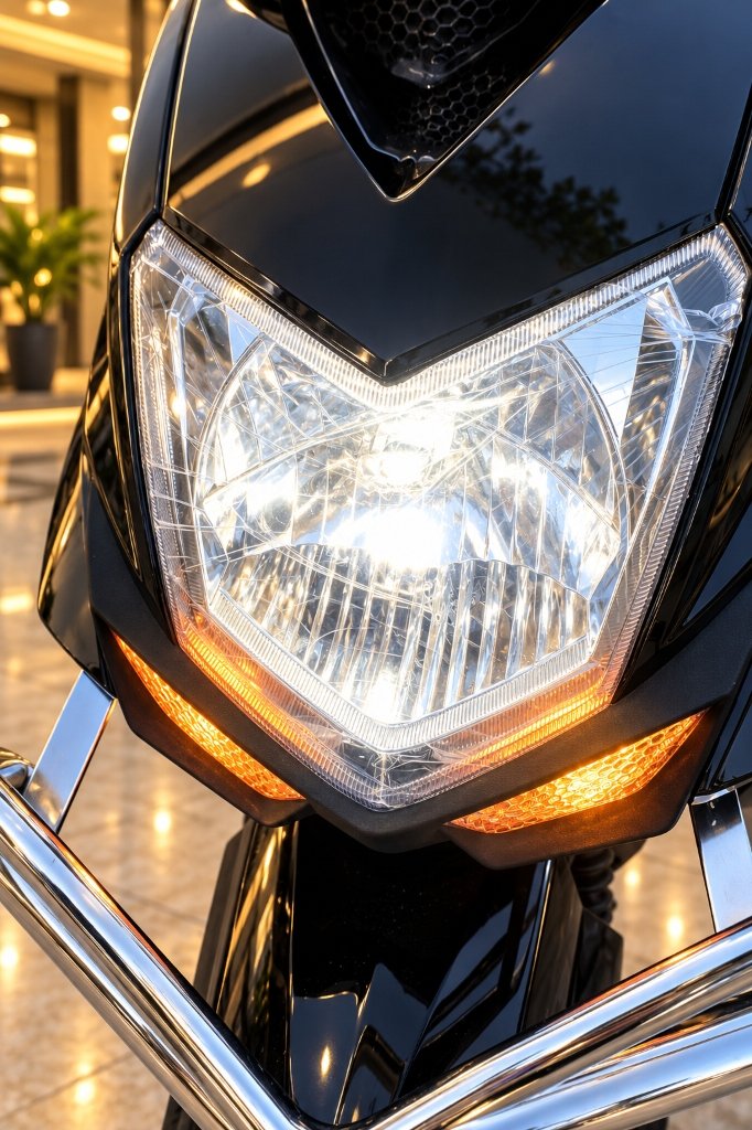 Crystal LED Headlamp